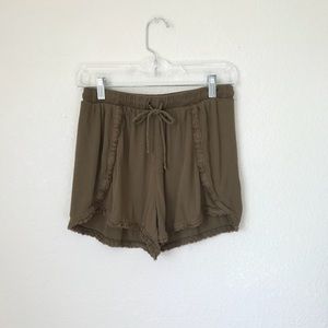 Comfy Green Shorts